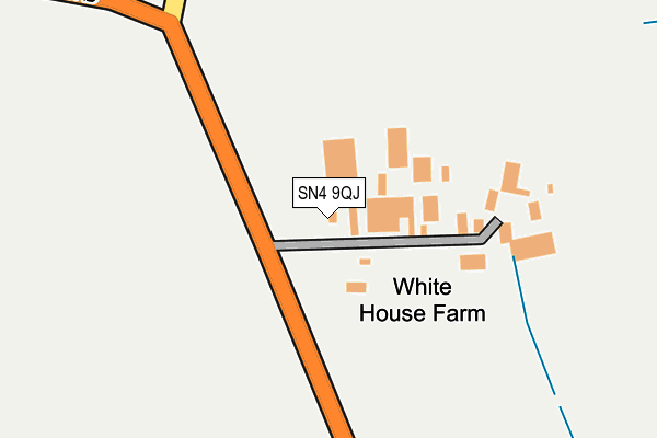 SN4 9QJ map - OS OpenMap – Local (Ordnance Survey)