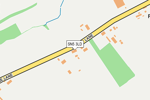 SN5 3LD map - OS OpenMap – Local (Ordnance Survey)