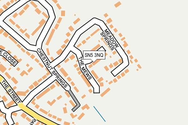 SN5 3NQ map - OS OpenMap – Local (Ordnance Survey)