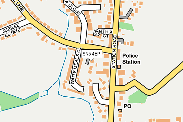 SN5 4EP map - OS OpenMap – Local (Ordnance Survey)