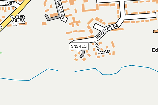 SN5 4EQ map - OS OpenMap – Local (Ordnance Survey)