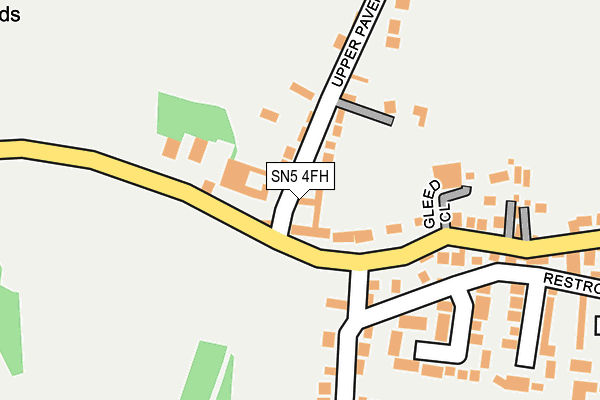 SN5 4FH map - OS OpenMap – Local (Ordnance Survey)