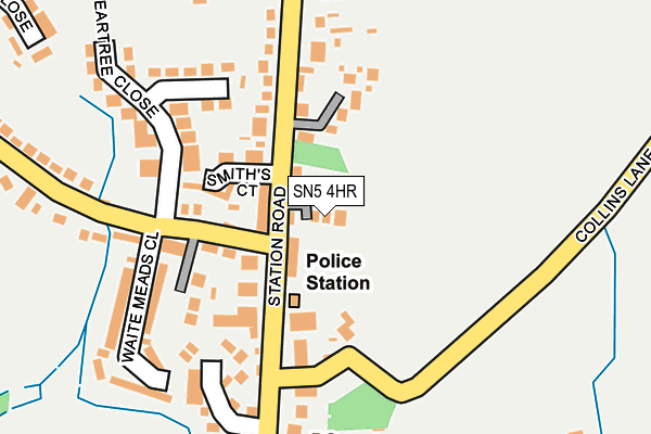 SN5 4HR map - OS OpenMap – Local (Ordnance Survey)