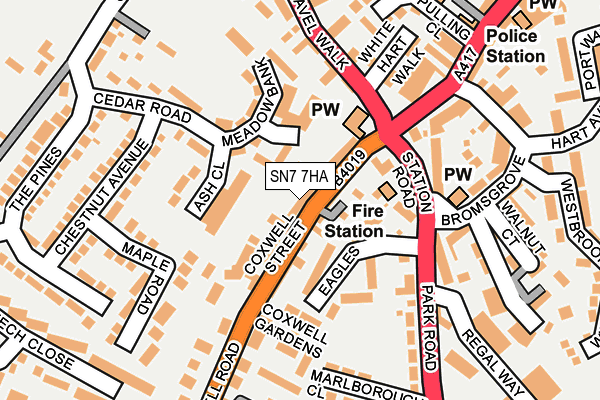 Map of RAHMAN CATERING LTD at local scale