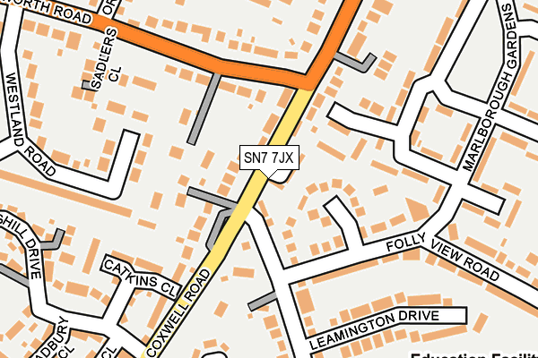 Map of LSE OXFORD CONTRACTORS LTD at local scale