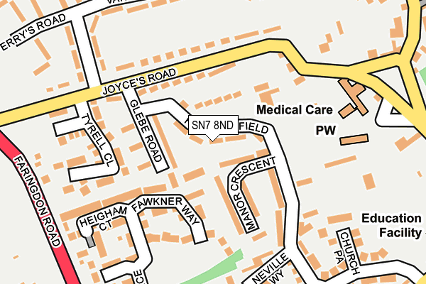 Map of RC ELECTRONICS LTD. at local scale