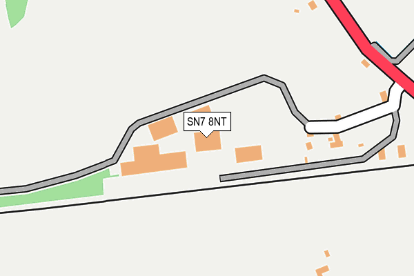 SN7 8NT map - OS OpenMap – Local (Ordnance Survey)