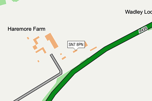 SN7 8PN map - OS OpenMap – Local (Ordnance Survey)