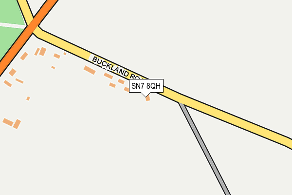 SN7 8QH map - OS OpenMap – Local (Ordnance Survey)