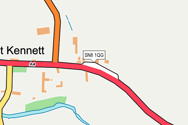 SN8 1QG map - OS OpenMap – Local (Ordnance Survey)