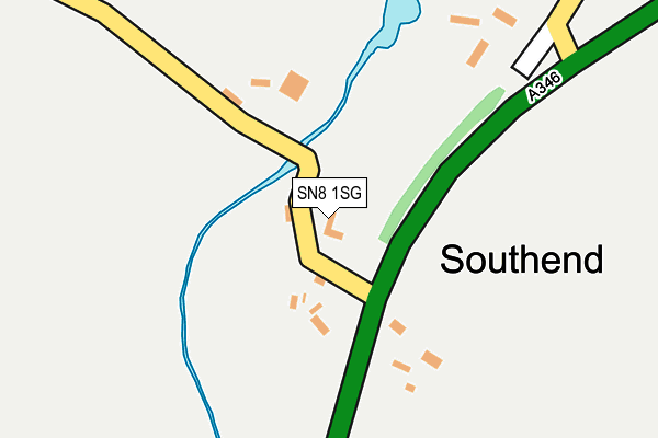 SN8 1SG map - OS OpenMap – Local (Ordnance Survey)