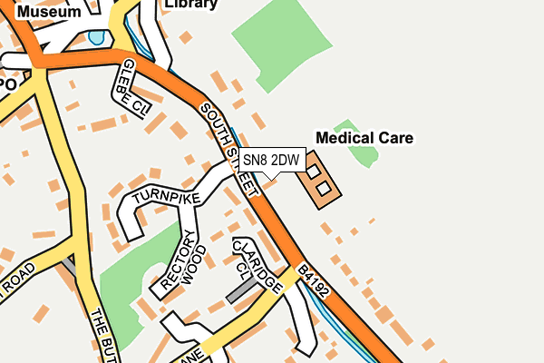 Map of ALDBOURNE NURSING HOME LIMITED at local scale