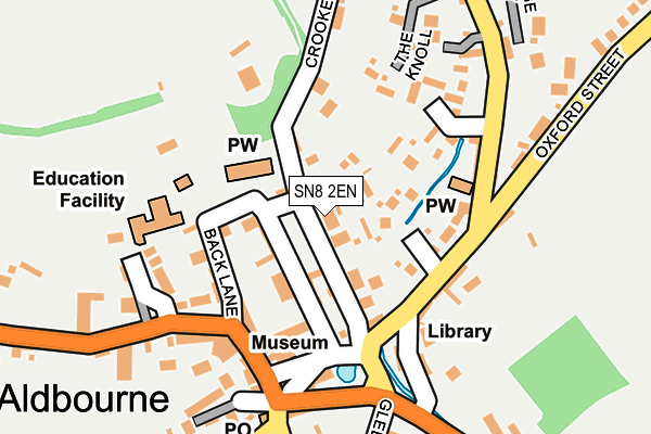 SN8 2EN map - OS OpenMap – Local (Ordnance Survey)