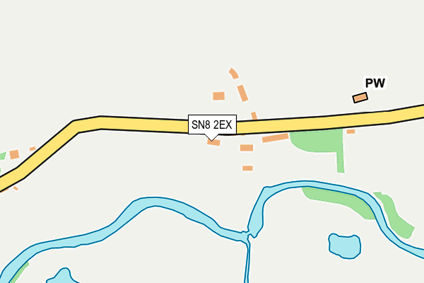 SN8 2EX map - OS OpenMap – Local (Ordnance Survey)
