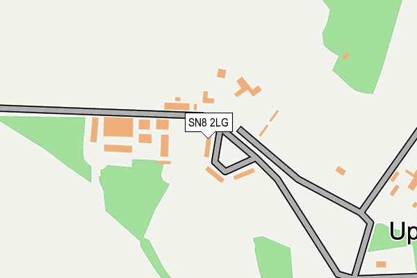 SN8 2LG map - OS OpenMap – Local (Ordnance Survey)