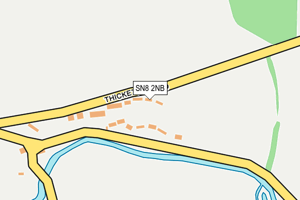 SN8 2NB map - OS OpenMap – Local (Ordnance Survey)