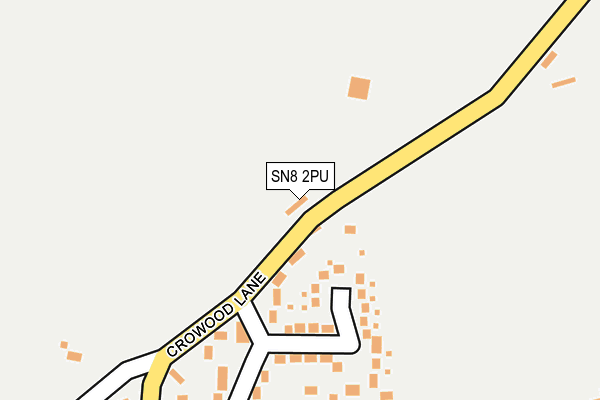 SN8 2PU map - OS OpenMap – Local (Ordnance Survey)