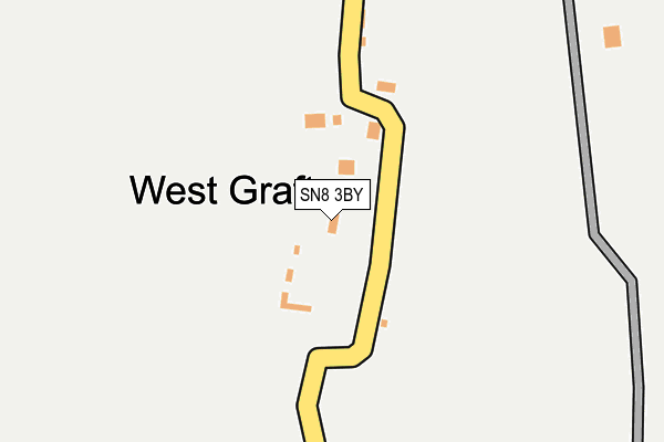 SN8 3BY map - OS OpenMap – Local (Ordnance Survey)