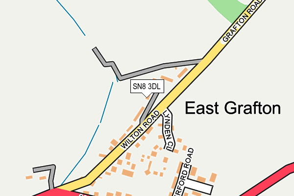 SN8 3DL map - OS OpenMap – Local (Ordnance Survey)