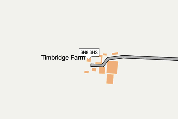 SN8 3HS map - OS OpenMap – Local (Ordnance Survey)