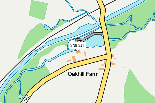 SN8 3JT map - OS OpenMap – Local (Ordnance Survey)
