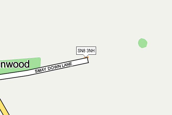 SN8 3NH map - OS OpenMap – Local (Ordnance Survey)