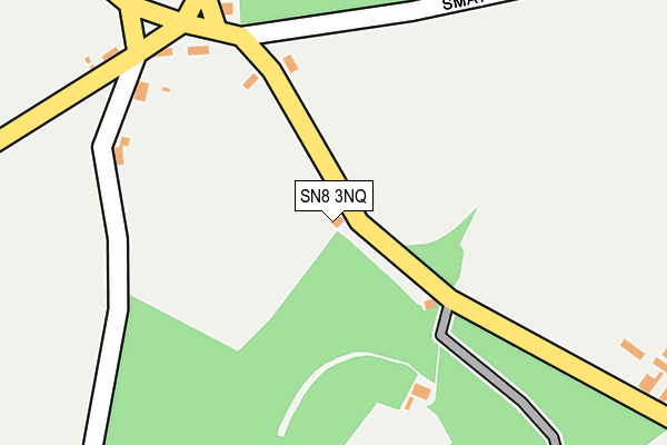 SN8 3NQ map - OS OpenMap – Local (Ordnance Survey)