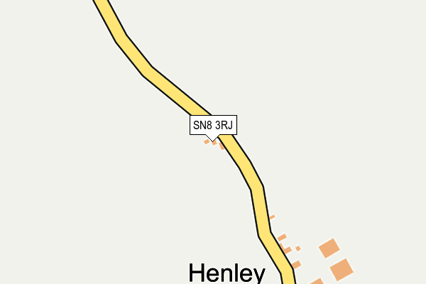 SN8 3RJ map - OS OpenMap – Local (Ordnance Survey)