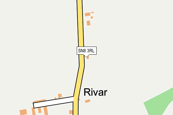 SN8 3RL map - OS OpenMap – Local (Ordnance Survey)