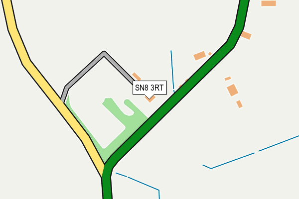 SN8 3RT map - OS OpenMap – Local (Ordnance Survey)