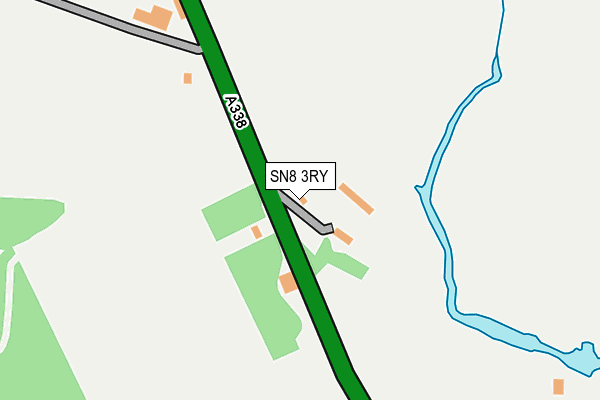 SN8 3RY map - OS OpenMap – Local (Ordnance Survey)