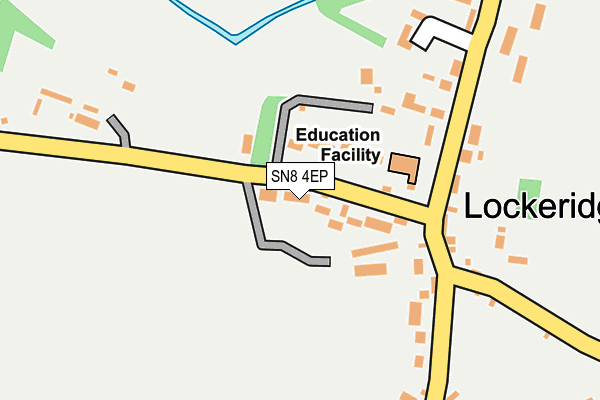 SN8 4EP map - OS OpenMap – Local (Ordnance Survey)