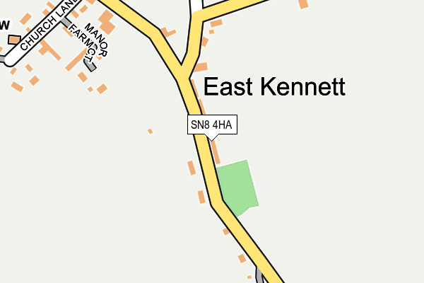 SN8 4HA map - OS OpenMap – Local (Ordnance Survey)