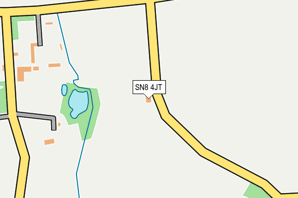 SN8 4JT map - OS OpenMap – Local (Ordnance Survey)