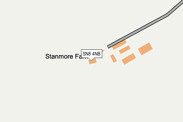 SN8 4NB map - OS OpenMap – Local (Ordnance Survey)