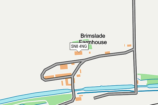 SN8 4NG map - OS OpenMap – Local (Ordnance Survey)