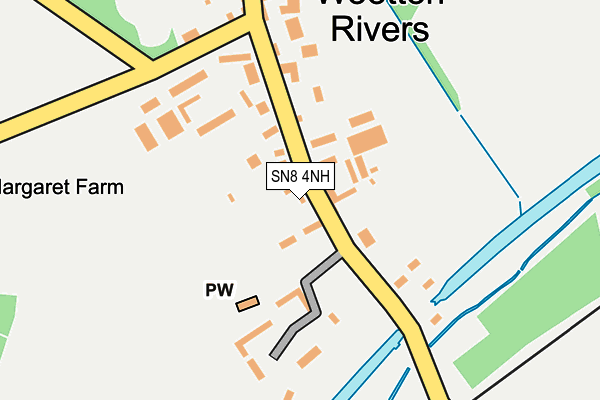SN8 4NH map - OS OpenMap – Local (Ordnance Survey)