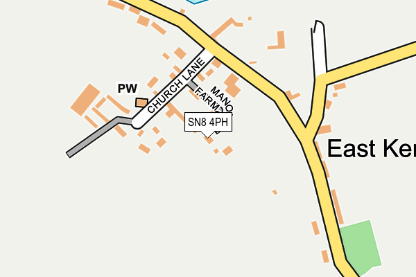 SN8 4PH map - OS OpenMap – Local (Ordnance Survey)