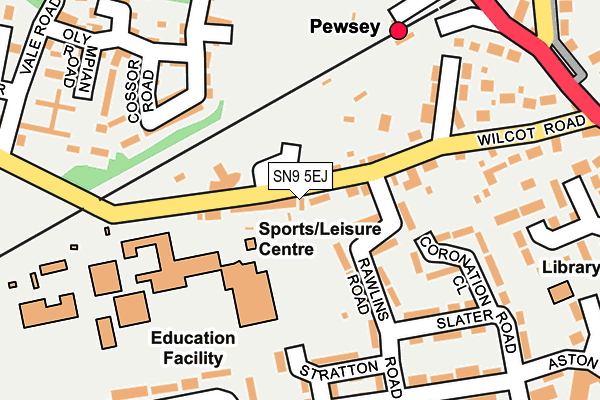 Map of COXONS LTD at local scale