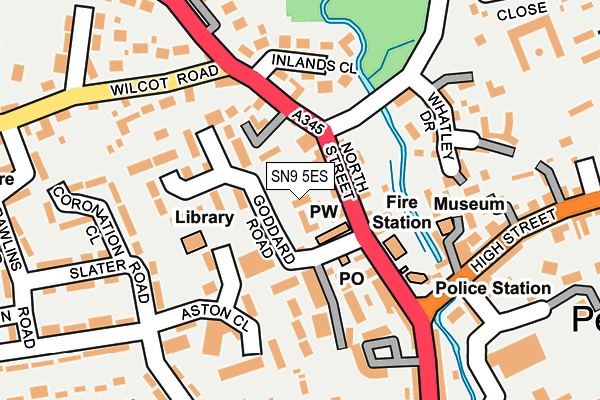 Map of GREYHOUND MEWS ESTATE MANAGEMENT LIMITED at local scale