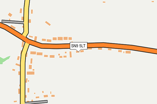 SN9 5LT map - OS OpenMap – Local (Ordnance Survey)