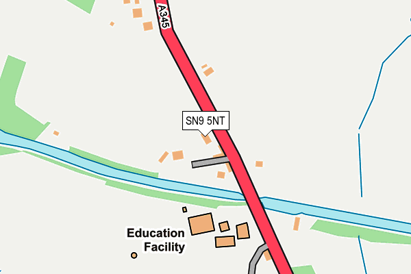 Map of A N INFORMATION LIMITED at local scale