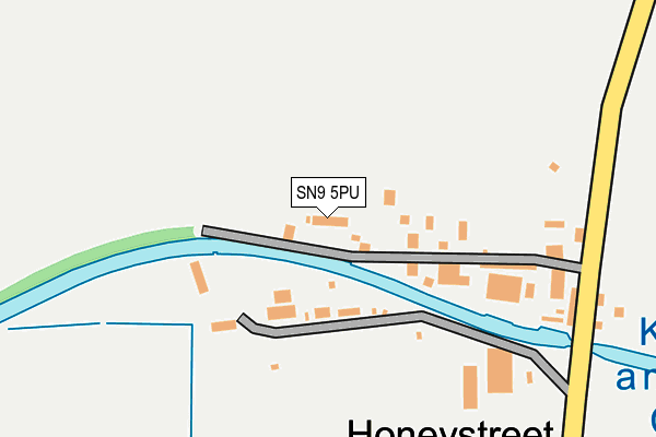 SN9 5PU map - OS OpenMap – Local (Ordnance Survey)