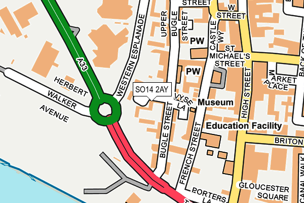 Map of SAXON GATE MANAGEMENT LIMITED at local scale