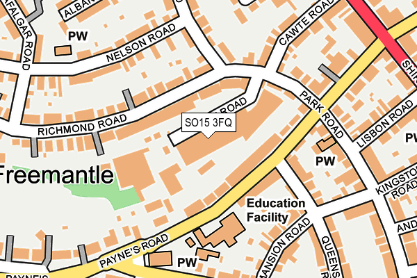 Map of HAMPSHIRE DISTILLERY LTD at local scale