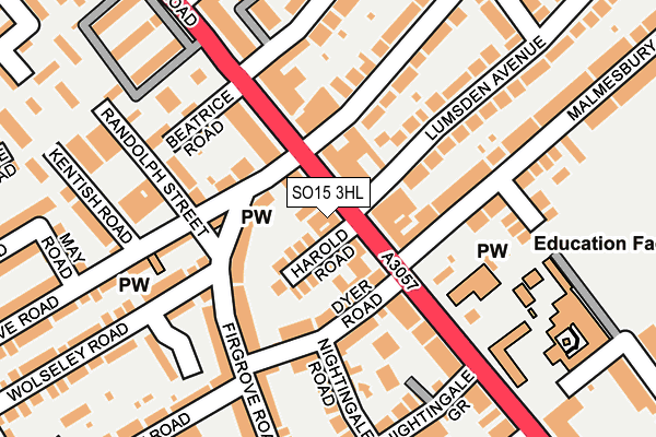 Map of PROMOVAN EVENTS LIMITED at local scale