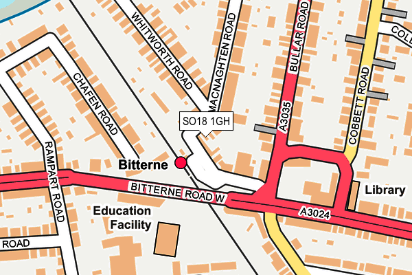 Map of SPARROW CARE SERVICES LTD at local scale