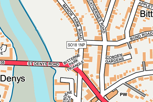 Map of BITMAP BUREAU LTD at local scale