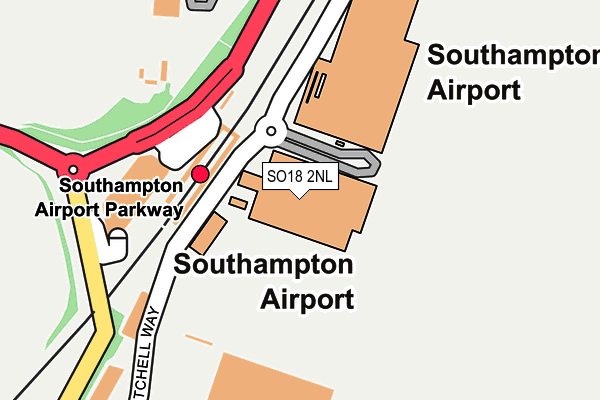 Map of SOUTHAMPTON INTERNATIONAL AIRPORT LIMITED at local scale