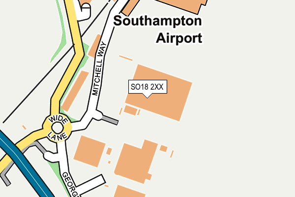 SO18 2XX map - OS OpenMap – Local (Ordnance Survey)